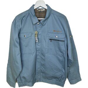 Jichodo Japanese Worker Utility Jacket Men’s Blue L NWT
